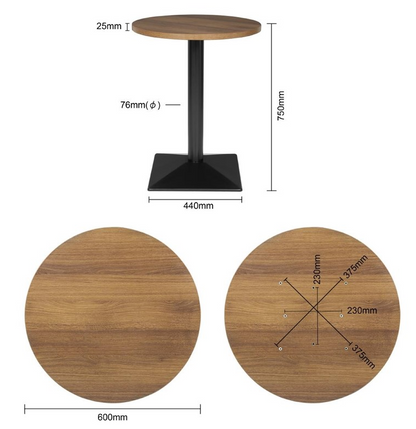 Table ronde complete 60cm